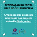 Edital retificado