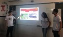 Realização de Intervenção na escola cidadã integral Luiz Gonzaga Burity, no município de Rio Tinto_Imagem cedida pela equipe