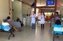 "Uma luta que cabe no peito" é o lema da campanha realizada pelo projeto no Outubro Rosa de 2021. Imagem foto disponível no perfil @promama.ufpb (Instagram).